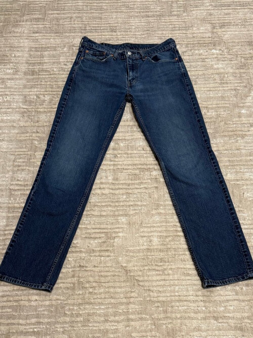 Levi's 514 Slim Fit Men's Jeans Blue Denim Size: 32x34 Excellent Cond